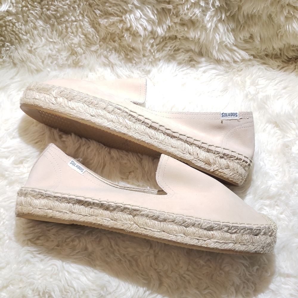 Soludos Platform Smoking Slipper Safari Size 9 - Picture 7 of 15